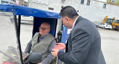 DEVA Partisi Kocasinan Belediye Başkan Adayı Türkmen, “Engellilerin araçları belediyenin makine parkında tamir edilecek”