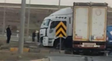 Feci kazada otomobil sürücüsü yoğun bakıma alındı 