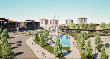 Hacılar yeni meydanı ile göz kaşatıracak