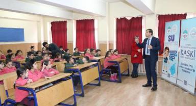 Kaski'den öğrencilere 'Su tasarrufu' eğitimi 