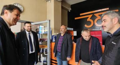 Mahmut Arıkan Yeni Sanayi Esnafıyla Buluştu