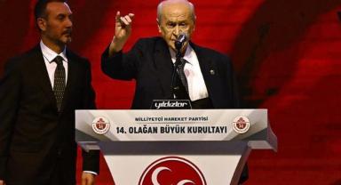 MHP Genel Başkanı Bahçeli, 1295 delegenin tamamının oyunu alarak yeniden genel başkanlığa seçildi