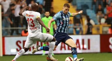 Adana Demirspor - Kayserispor maçında gol sesi çıkmadı