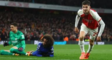 Arsenal derbide Chelsea'ye fark attı