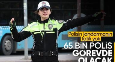 Bayramda 65 bin 600 personel trafik denetimi yapacak