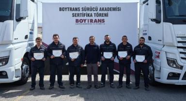 Boytrans Sürücü Akademisi İlk Mezunlarını Verdi!