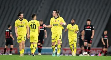 Fenerbahçe, Fatih Karagümrük karşısında üç puanın sahibi oldu