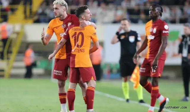 Galatasaray, Alanyaspor'u farklı geçti