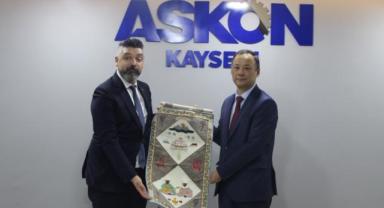 Kırgız Büyükelçi Kayseri ziyaretlerini tamamladı