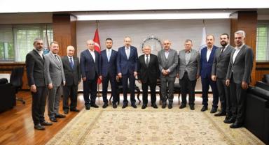 KTO Heyetini Ağırlayan Başkan Büyükkılıç’tan “Birlik” Vurgusu
