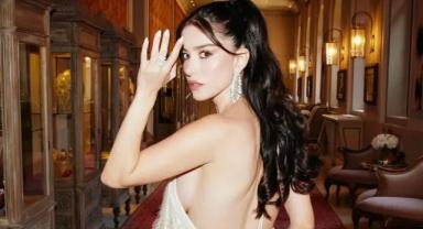 Özge Gürel'in çöl pozlarına beğeni yağdı! 'Güzelliğin şaka mı?'