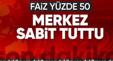 TCMB, Nisan 2024 politika faizini açıkladı: Faiz yüzde 50’de sabit kaldı