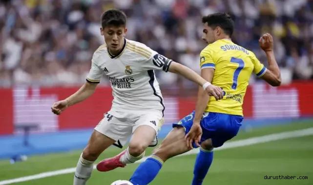 Arda Güler ilk 11 başladı, Real Madrid kazandı
