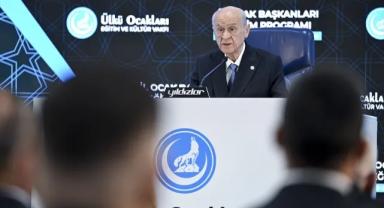 Bahçeli: Ne MHP ne de Ülkü Ocakları, onun bunun kum torbası olamaz