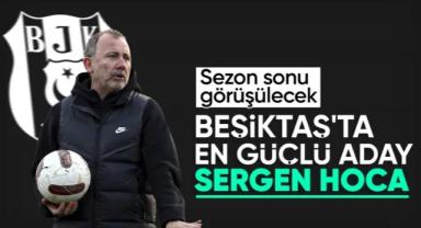Beşiktaş'ta Sergen Yalçın, en güçlü aday oldu