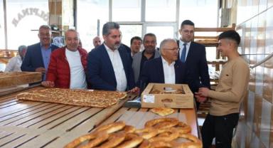 Büyükkılıç'tan Pınarbaşı'nda esnaf ziyareti