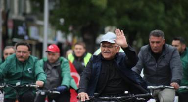 Büyükşehir’in 11. Yeşilay Bisiklet Turu’na Yoğun İlgi