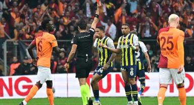 Fenerbahçe, Galatasaray'ı 10 kişiyle yendi! Şampiyonluk son haftaya kaldı