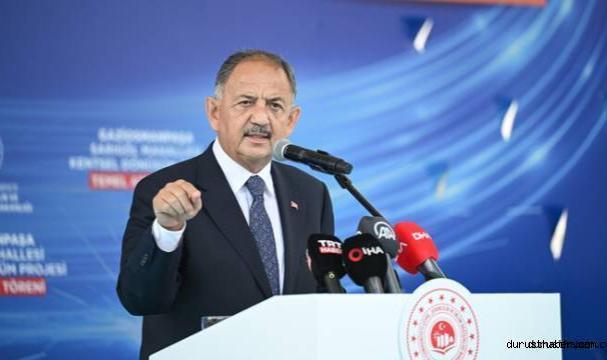 İstanbul'da kaç bin konutun dönüştürülmesi gerekli? Çevre, Şehircilik ve İklim Değişikliği Bakanı Mehmet Özhaseki tv100'e konuştu