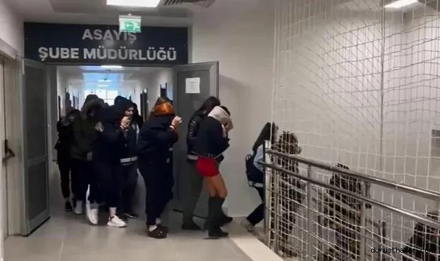 Masaj salonuna fuhuş operasyonu: 9 kişi tutuklandı