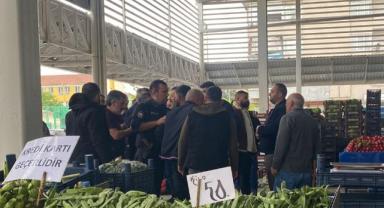 Pazarda çıkan kavgada 4 kişi tutuklandı 1 kişiye de ev hapsi verildi