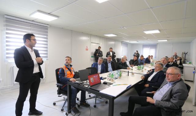 Başkan Büyükkılıç'tan Yüksek Hızlı Tren İncelemesi:
