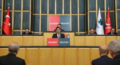 Saadet Partisi'nde 30 Haziran'da kongre kararı: Karamollaoğlu aday olmayacak