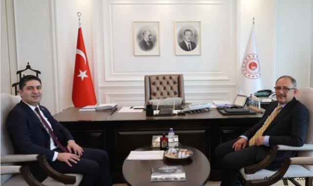 Vekil Özdemir ve Bakan Özhaseki Pınarbaşı seçimlerini masaya yatırdı