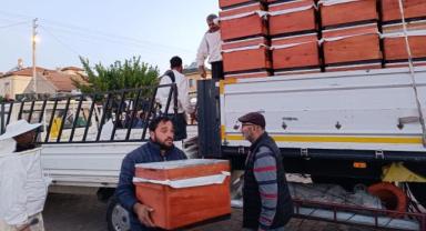 Yeşilhisar'da hobim arı bahçesi projesi kapsamında bal üreticilerine arıları teslim edildi