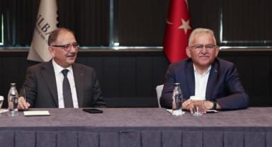 Başkan Büyükkılıç’tan Bakan Özhaseki’ye Ziyaret