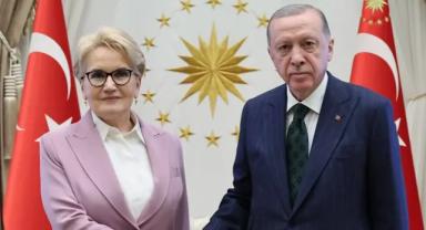 Cumhurbaşkanı Erdoğan ve Meral Akşener görüşmesi sona erdi