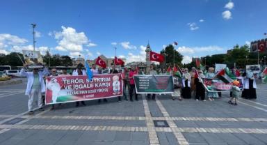 Hekimlerden Filistin için sessiz yürüyüş