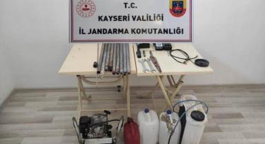 Kaçak kazı yapan 5 kişi suçüstü yakalandı