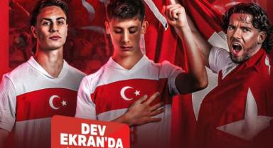 Kayseri Büyükşehir, Türkiye-Avusturya maçını dev ekrandan yayınlayacak