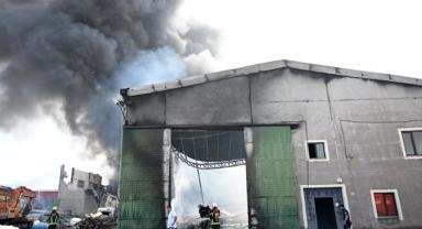 Kayseri'de ambalaj fabrikasında çıkan yangın kontrol altına alındı