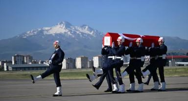 Kayseri'de şehit olan pilotlar için tören düzenlendi