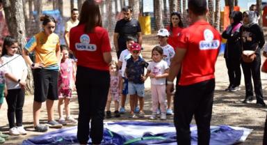Büyükşehir’in Doğa Kampına çocuklardan ilgi 