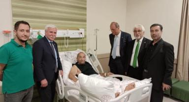 CHP heyetinden Bahadır'a ziyaret