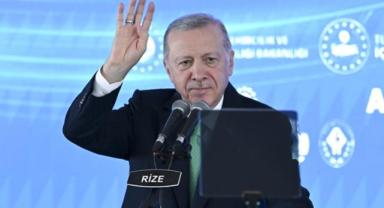 Cumhurbaşkanı Erdoğan: Milletimizin teveccühüne layık olmak için gece gündüz koşturuyoruz