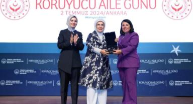Emine Erdoğan'dan Kayseri'ye ödül