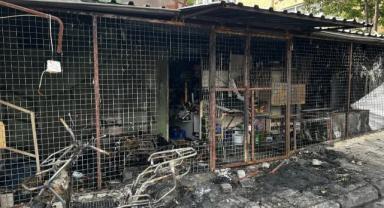 Kayseri'de olaylı gece: Yaşananların hasarı sabah ortaya çıktı