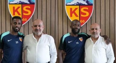 Kayserispor’da Carole ve Bahoken ile sözleşme uzatıldı