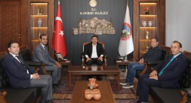 Vali Çiçek, YRP İl Başkanı Turaç ve Yönetimini kabul etti