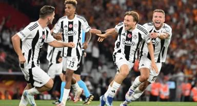 Beşiktaş farklı galibiyetle Galatasaray'ı yenip Süper Kupa şampiyonu oldu