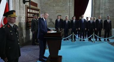 Cumhurbaşkanı Erdoğan: Türkiye, bölgesinin istikrar ve huzur abidesi olarak öne çıkmaktadır