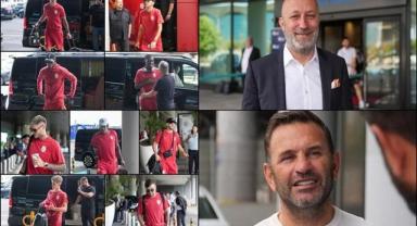 Galatasaray, Young Boys maçı için İsviçre'ye gitti