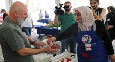 Kayseri'de tek Türkiye'ye örnek olan yüzde yüz ekolojik pazar 12.kez açılıyor