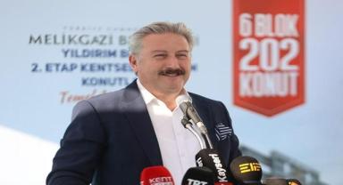 Melikgazi Belediyesi Yıldırım Beyazıt'ta 2. etap için butona bastı