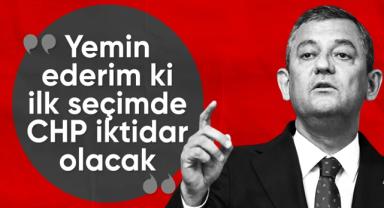 Özgür Özel: CHP ilk genel seçimde birinci parti olacak