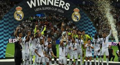 Real Madrid UEFA Süper Kupa'nın sahibi oldu